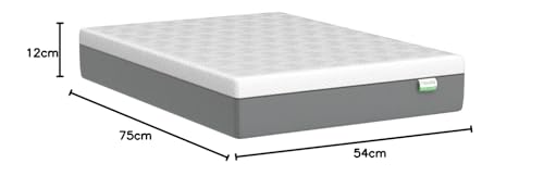 Novilla 12" Twin Gel Memory Foam Mattress