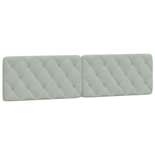 Bed Frame Light Grey Velvet Queen Bed Frame Rectangular Bed