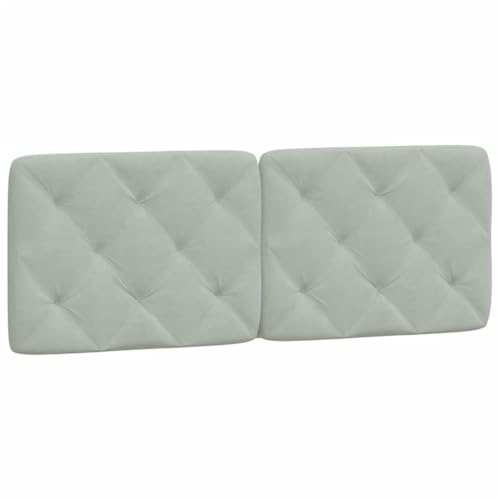 Bed Frame Light Grey Velvet Queen Bed Frame Rectangular Bed