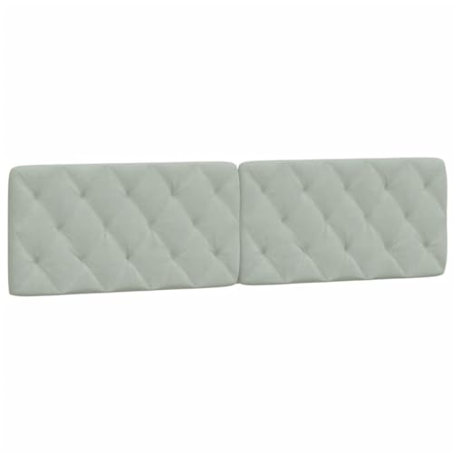 Bed Frame Light Grey Velvet Queen Bed Frame Rectangular Bed