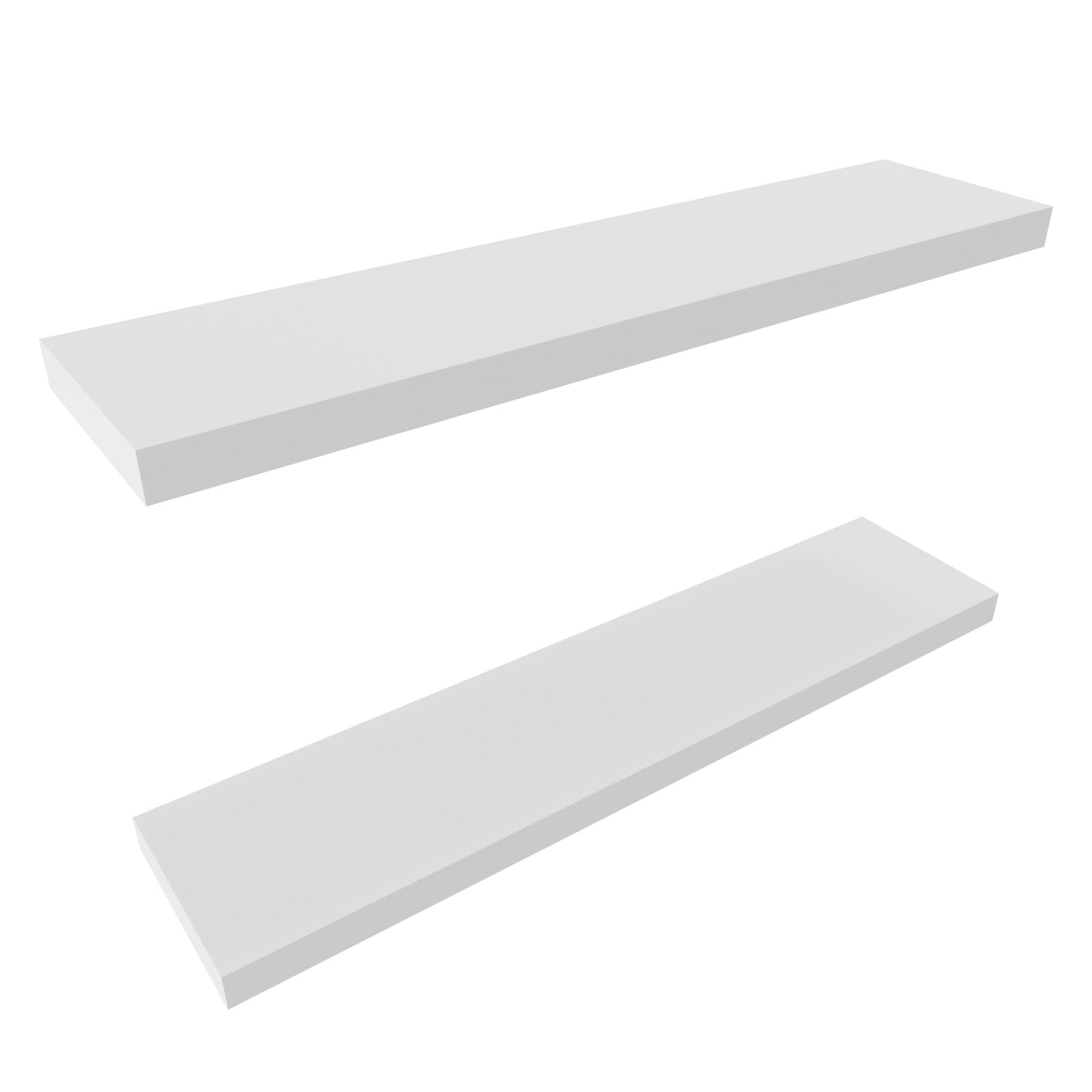 Colima 36" Brown Floating Shelves, 3-Pack