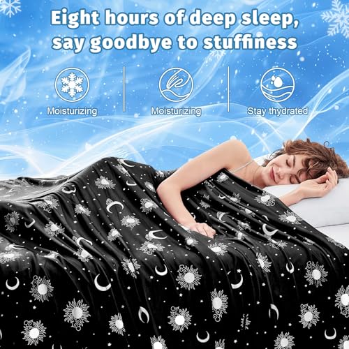 inhand Cooling Blanket – Queen, Dark Grey-Sky