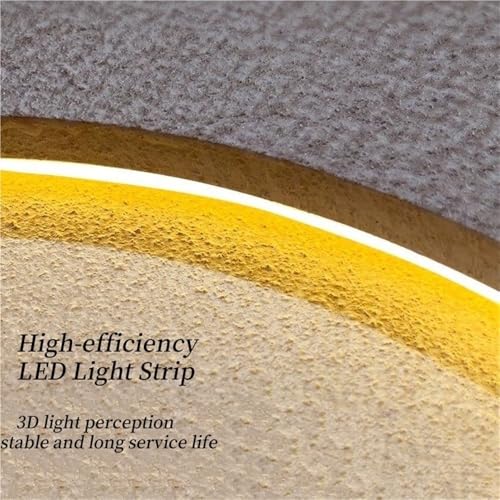 Sandstone 3D Wall Art with LED Lights – Black
