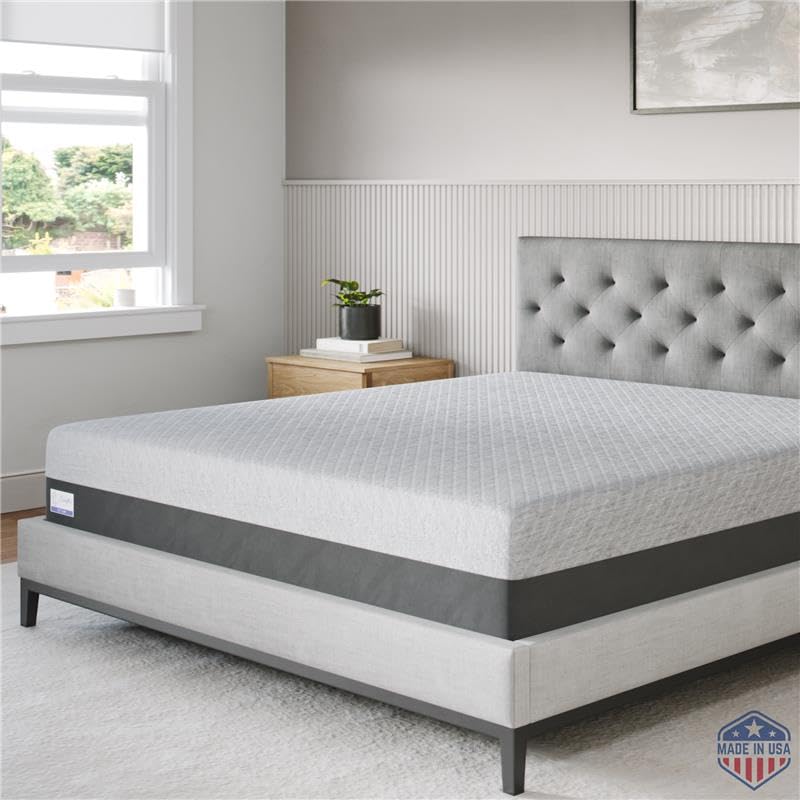 Gel Memory Foam Mattress – Twin, 12" Soft