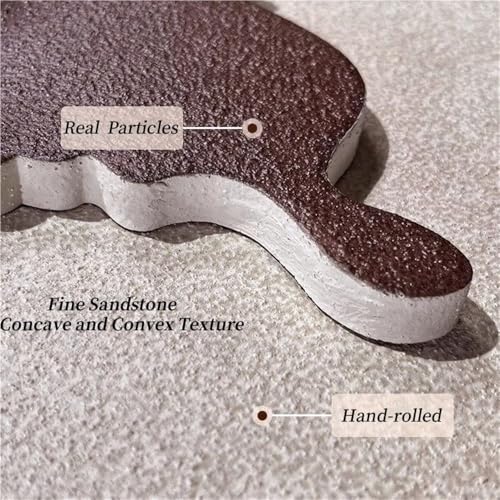 Sandstone 3D Wall Art with LED Lights – Black