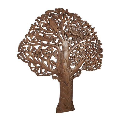 Deco 79 Mango Wood Tree Wall Sculpture 71"x79"