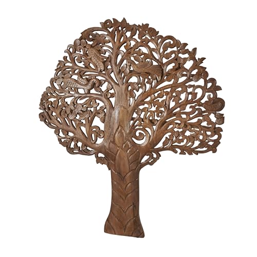 Deco 79 Mango Wood Tree Wall Sculpture 71"x79"