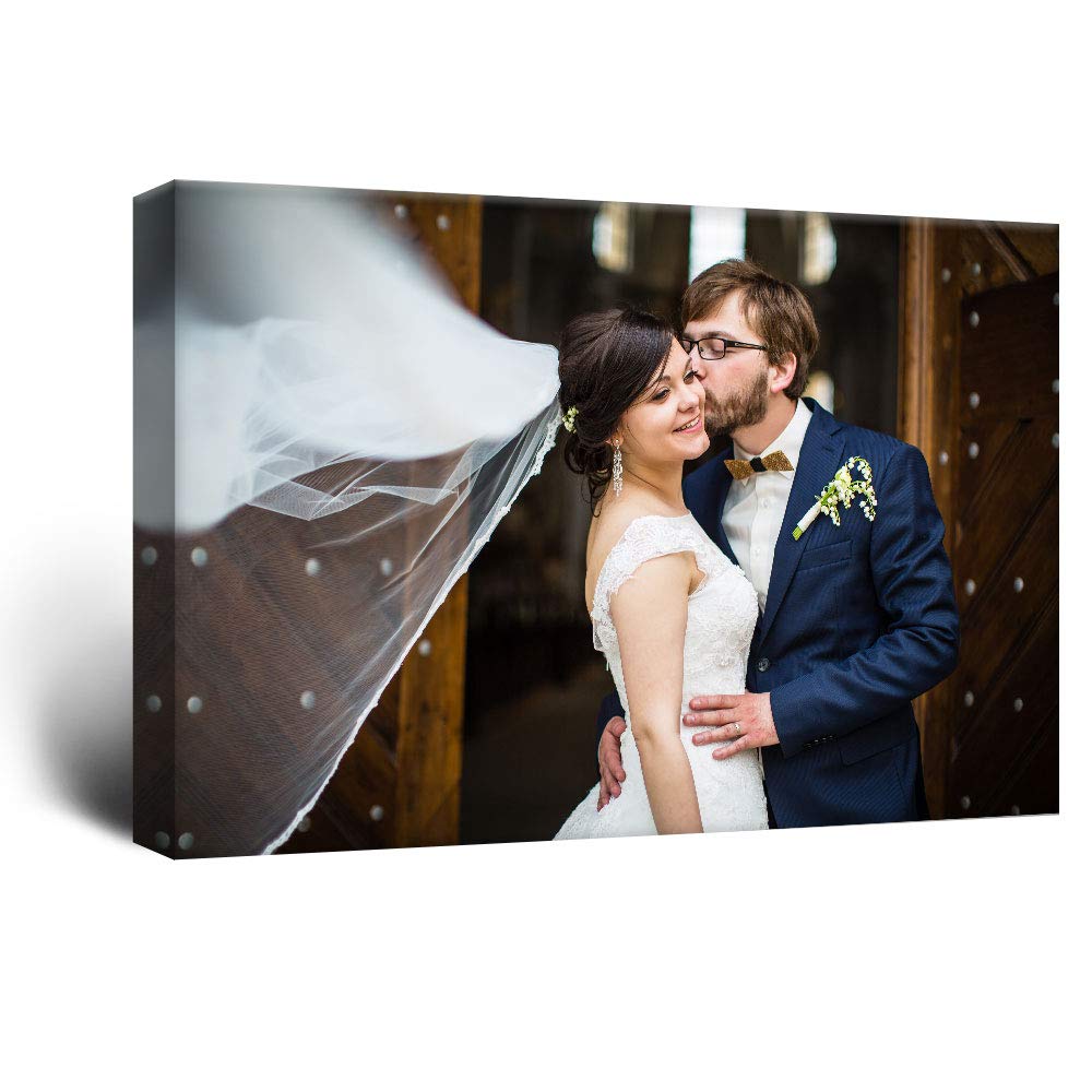 wall26 Personalized Photo Canvas Print 16"x24"