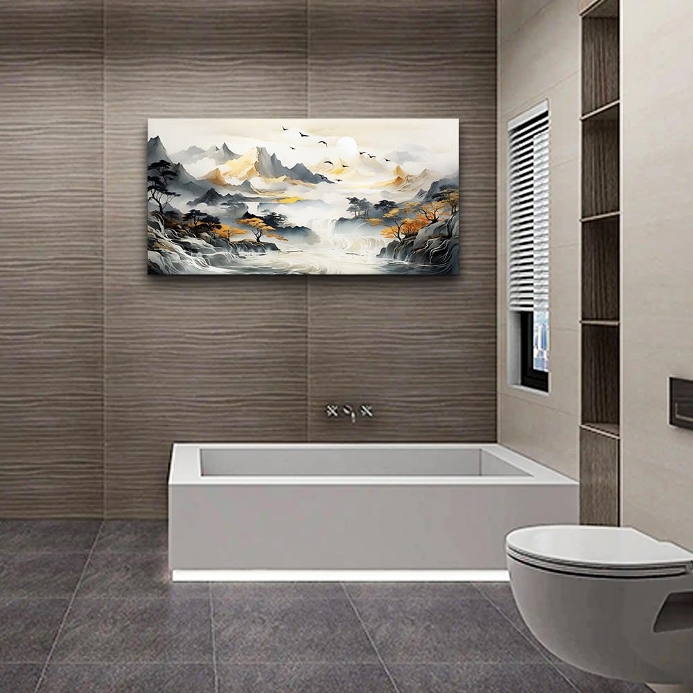 Lapremoly Black & White Tree Canvas Wall Art