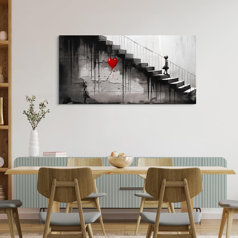 Lapremoly Black & White Tree Canvas Wall Art