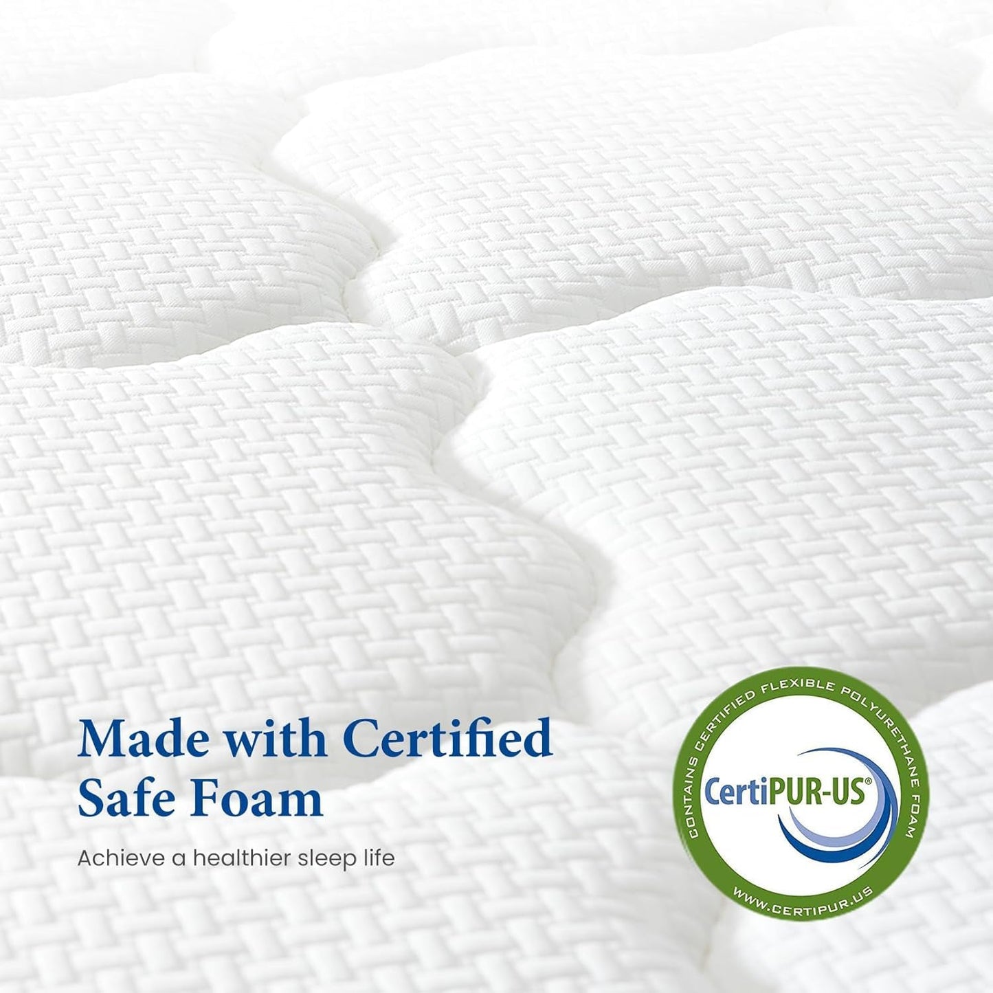 Twin 12" Gel Memory Foam Hybrid Mattress
