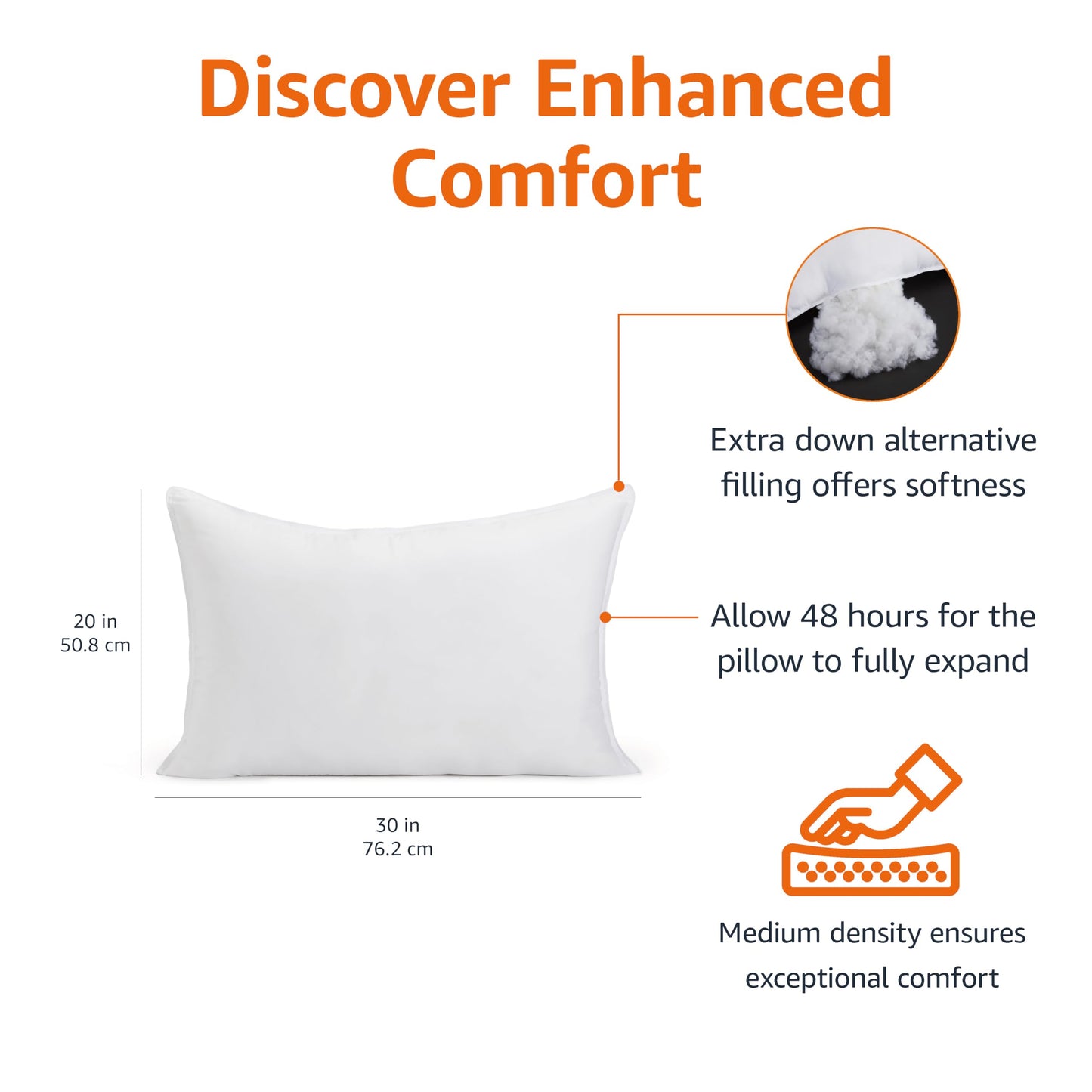 Amazon Basics Pillows 2-Pack