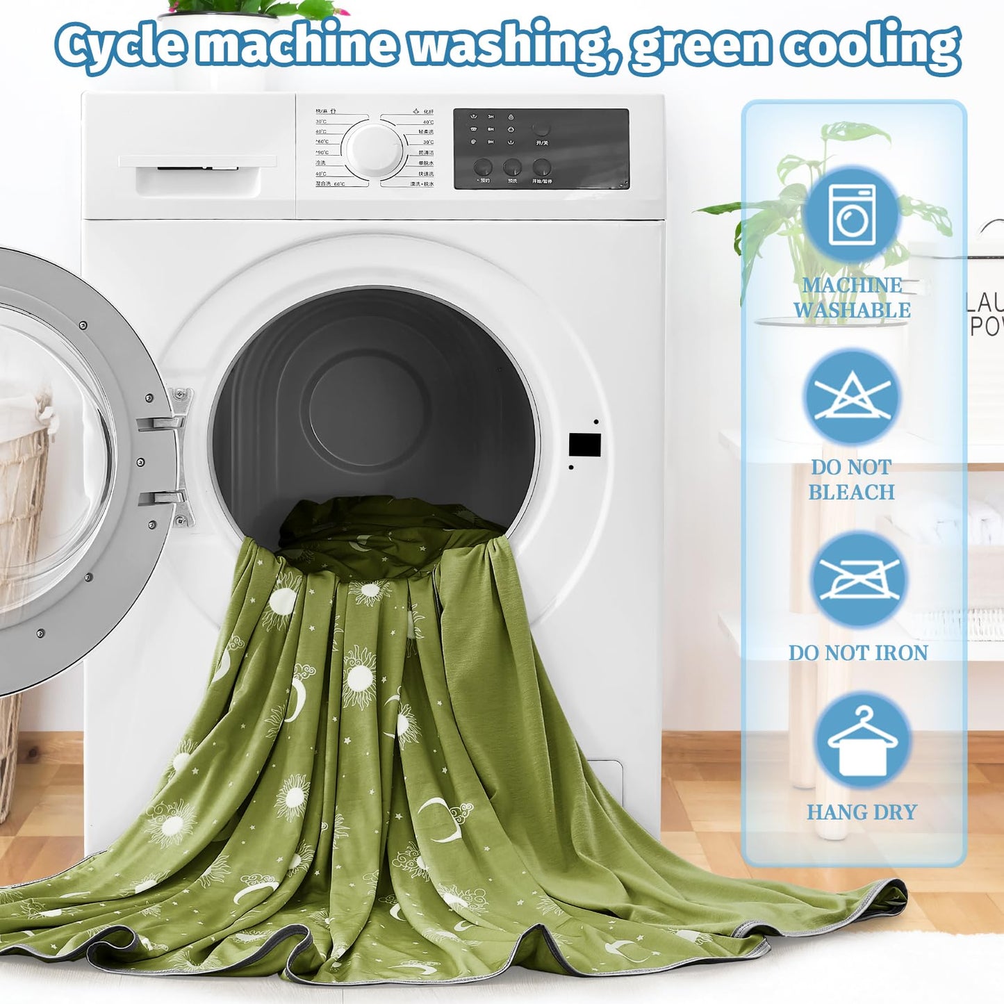 inhand Cooling Blanket – Queen, Dark Grey-Sky