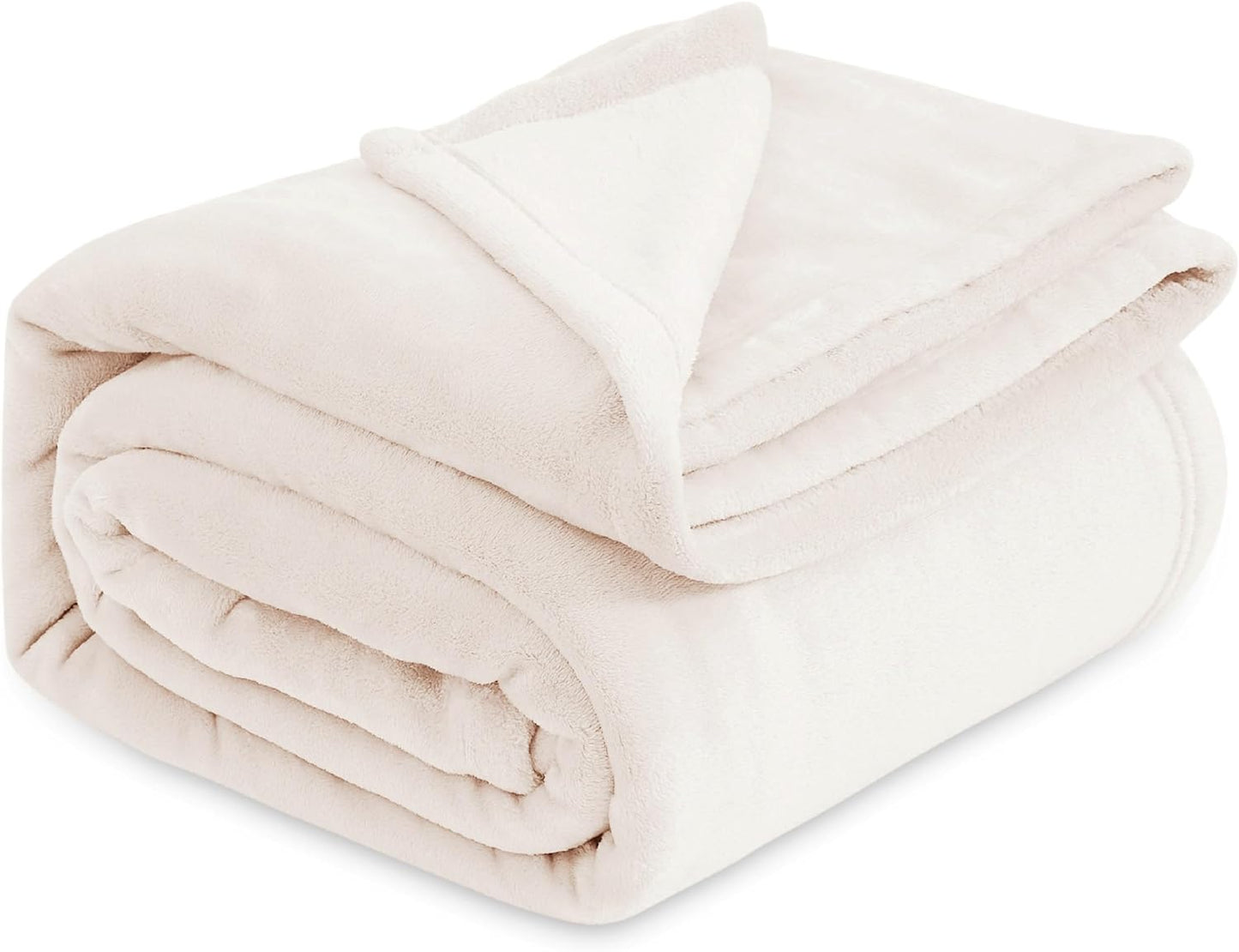 Bedsure GentleSoft Fleece Blanket – King, Grey