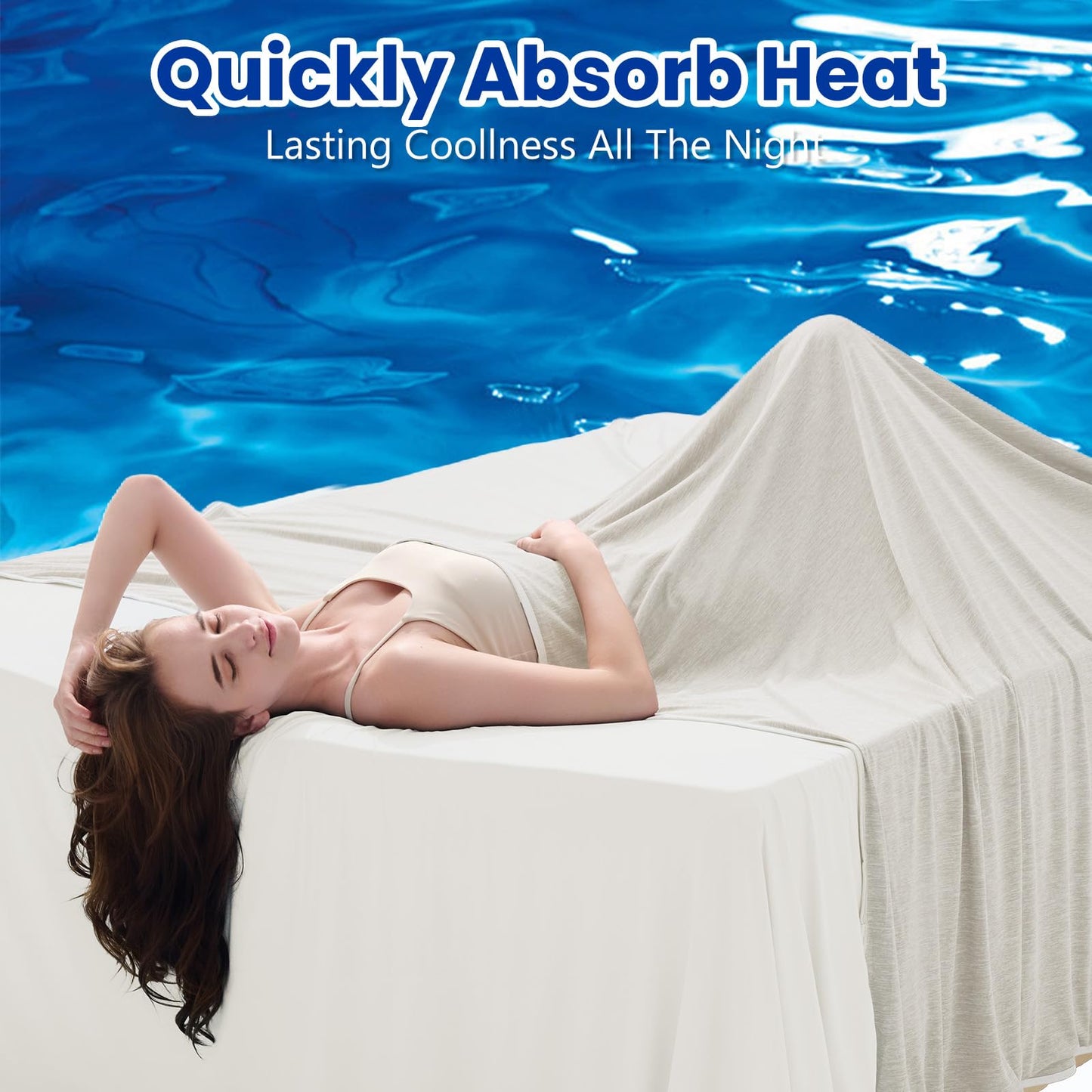 Topcee Cooling Blanket – Queen, 90"x90"