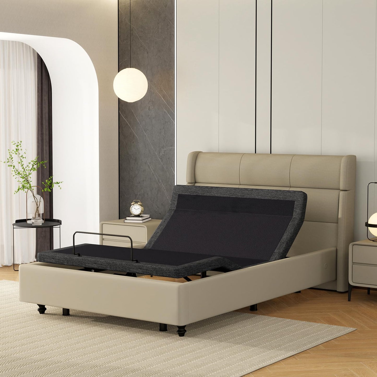 Vipbear Queen Adjustable Bed Frame