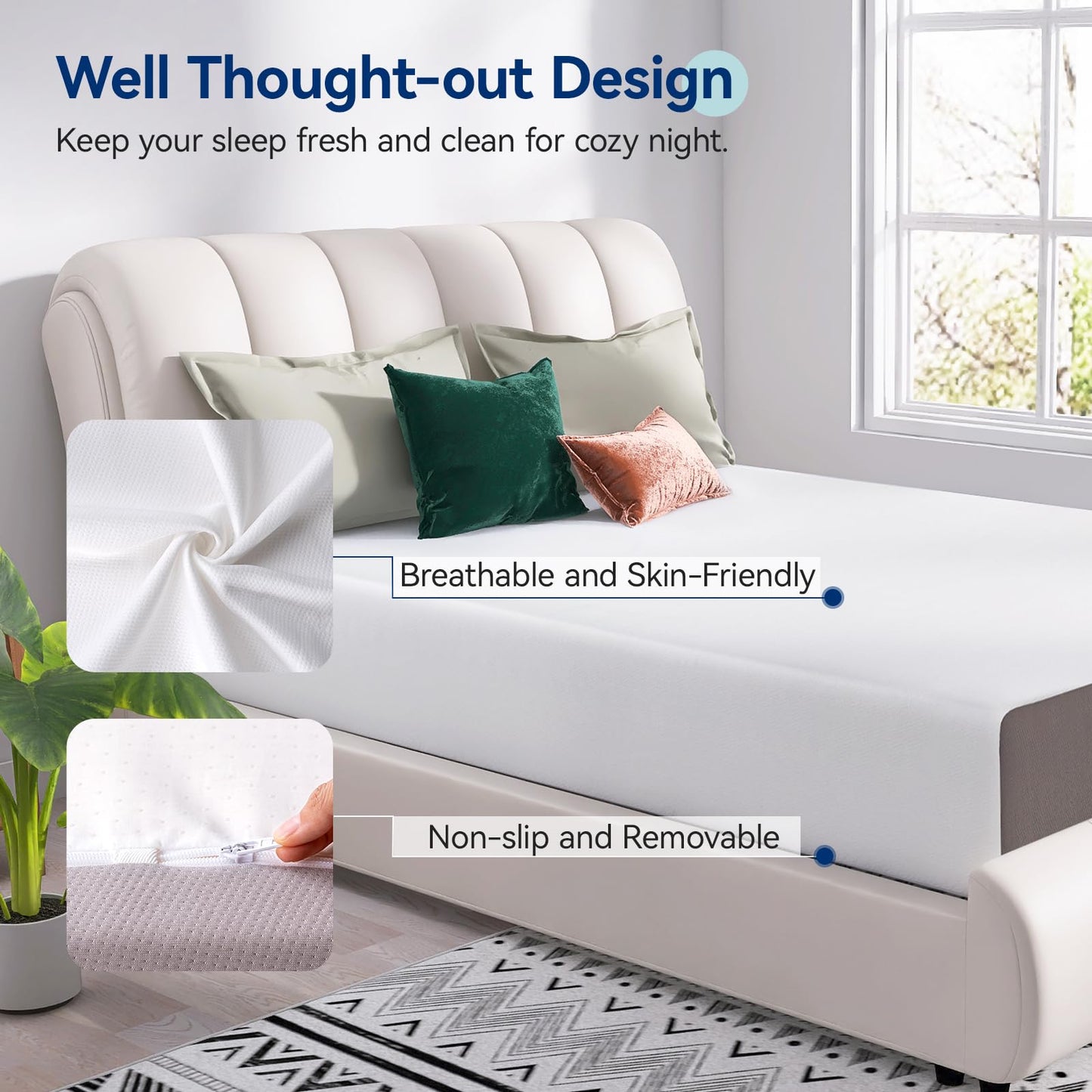 Amazon Basics 12" Twin Memory Foam Mattress