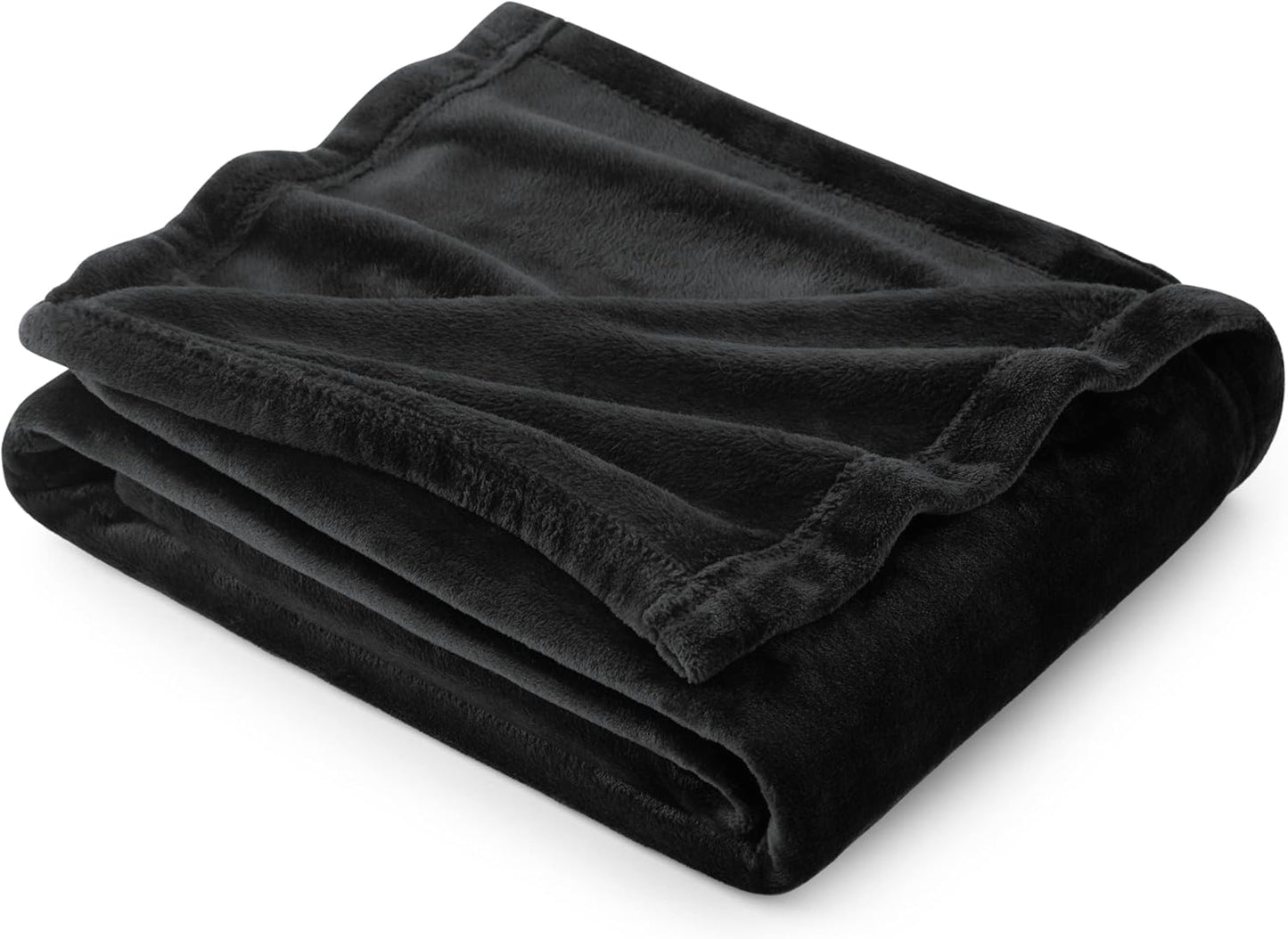Bedsure GentleSoft Fleece Blanket – King, Grey