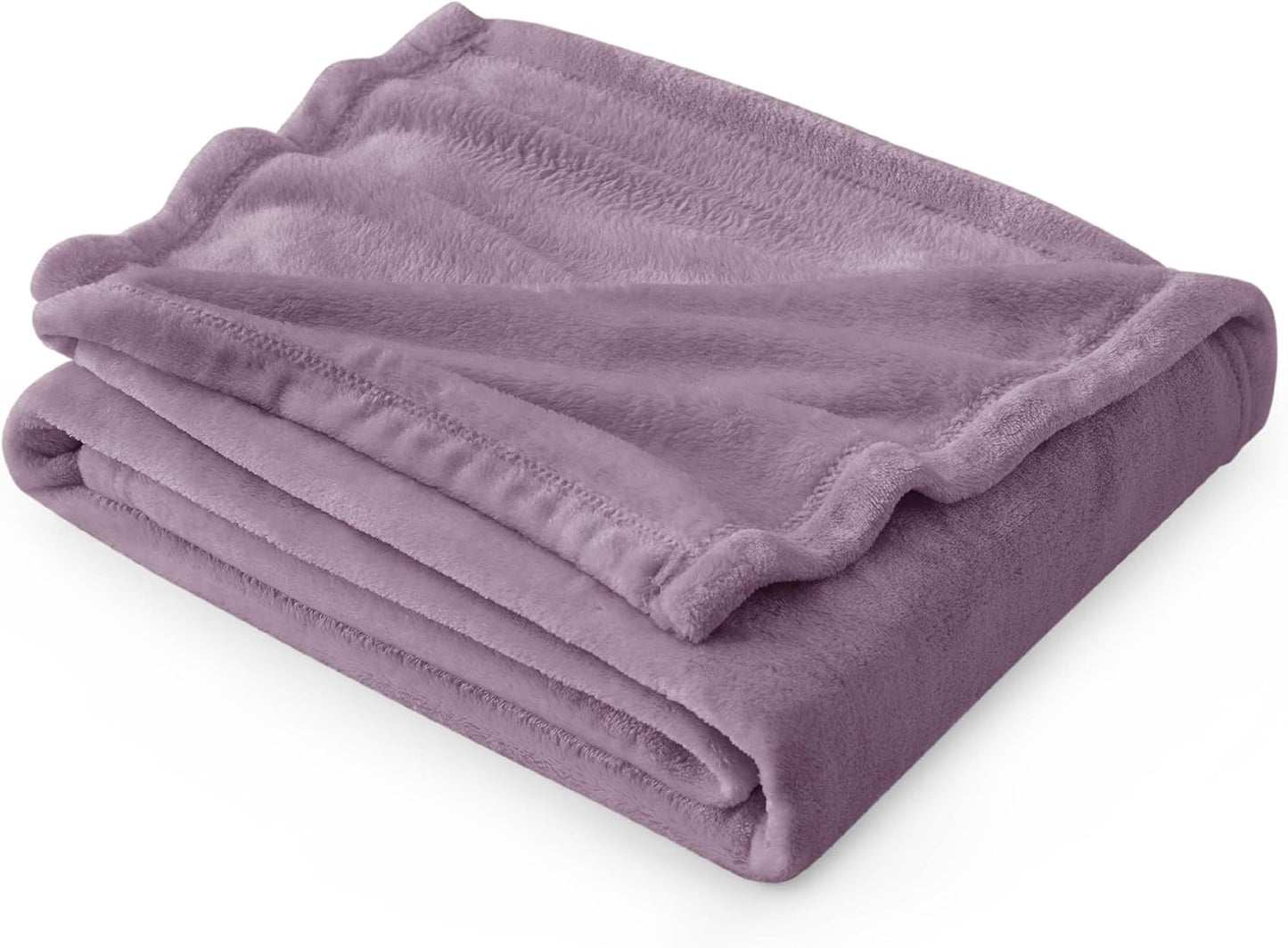 Bedsure GentleSoft Fleece Blanket – King, Grey