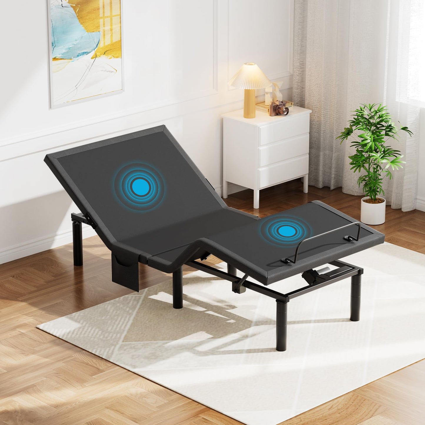 Pipishell Full Adjustable Bed Frame