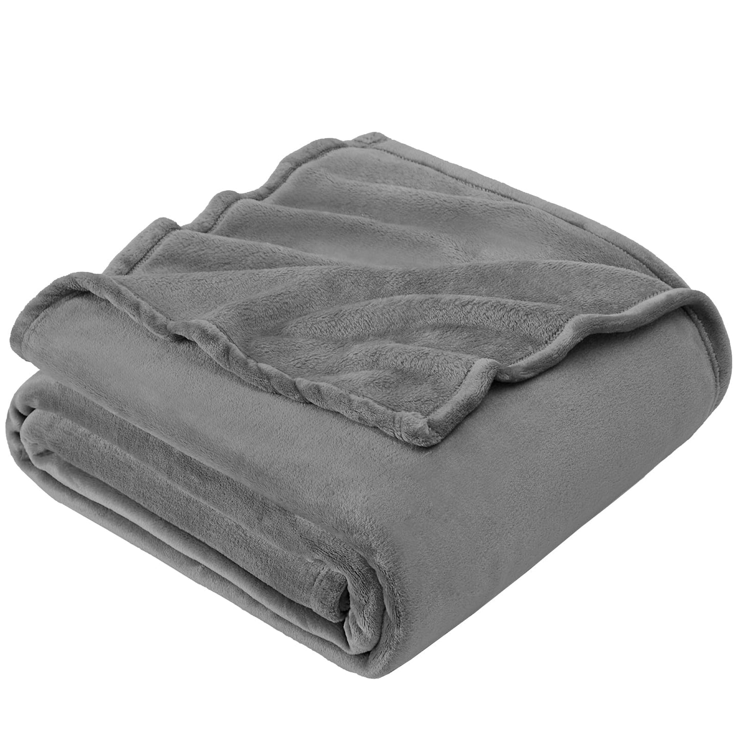 Hansleep Fleece Blanket – Queen, Charcoal