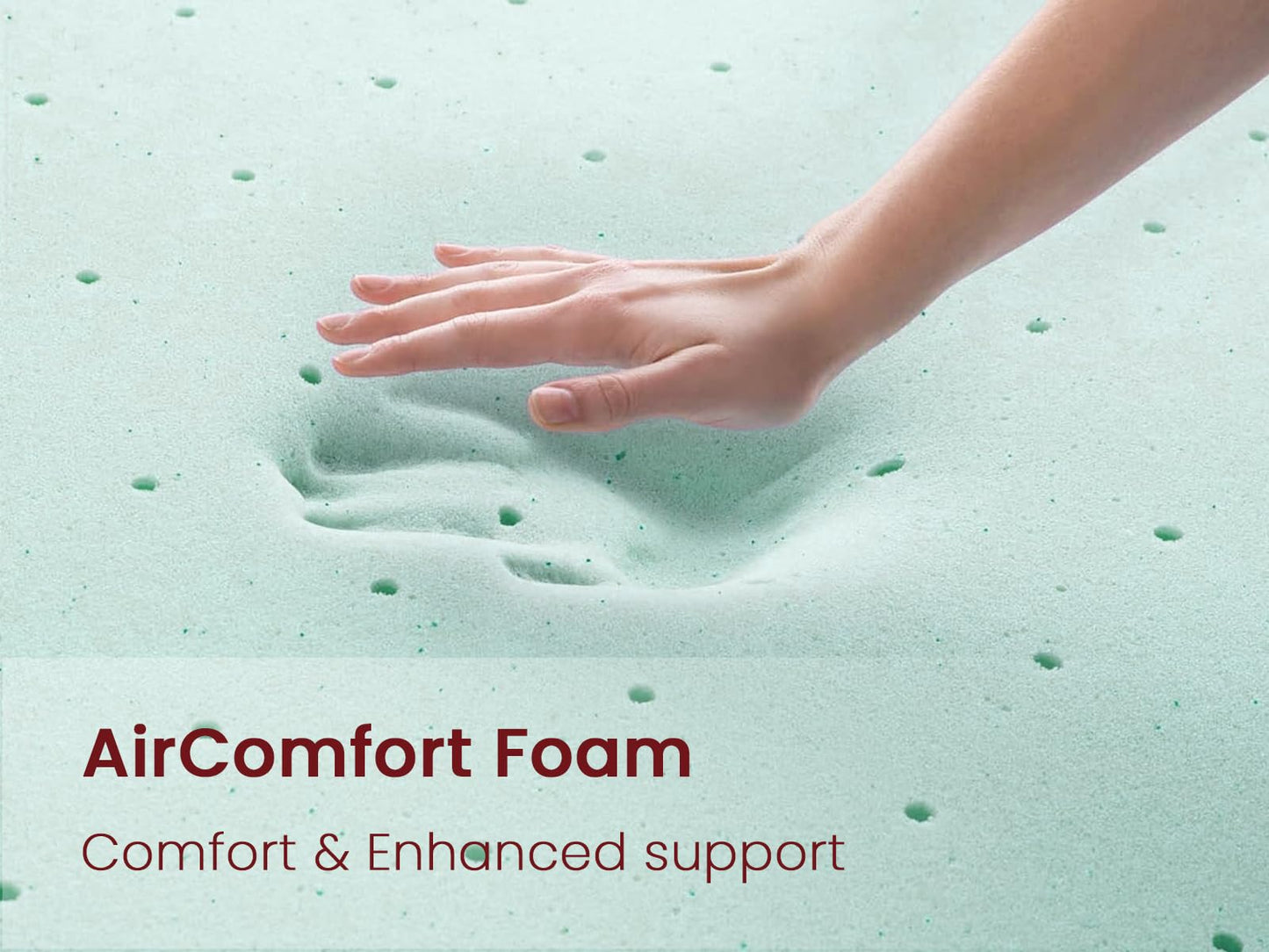 Twin 12" Gel Memory Foam Hybrid Mattress