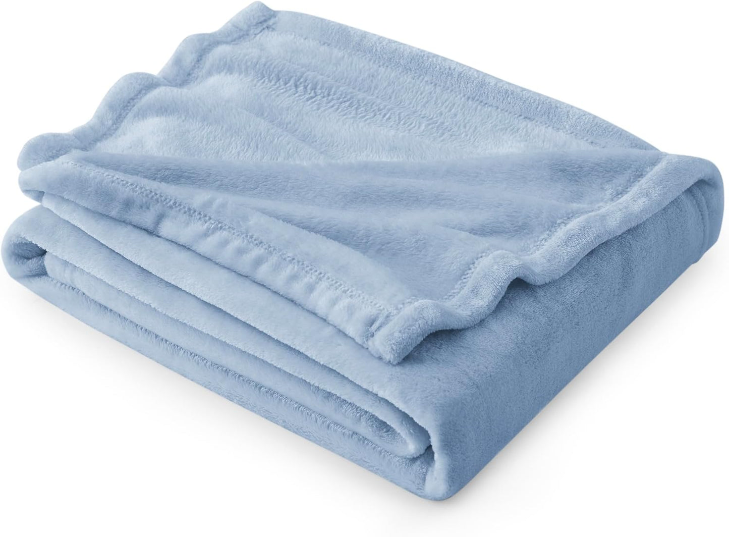 Bedsure GentleSoft Fleece Blanket – King, Grey
