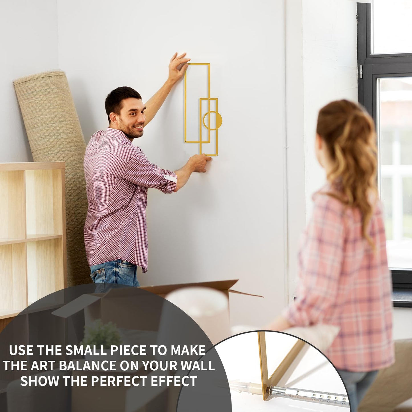 Art3d Metal Wall Art Set of 4