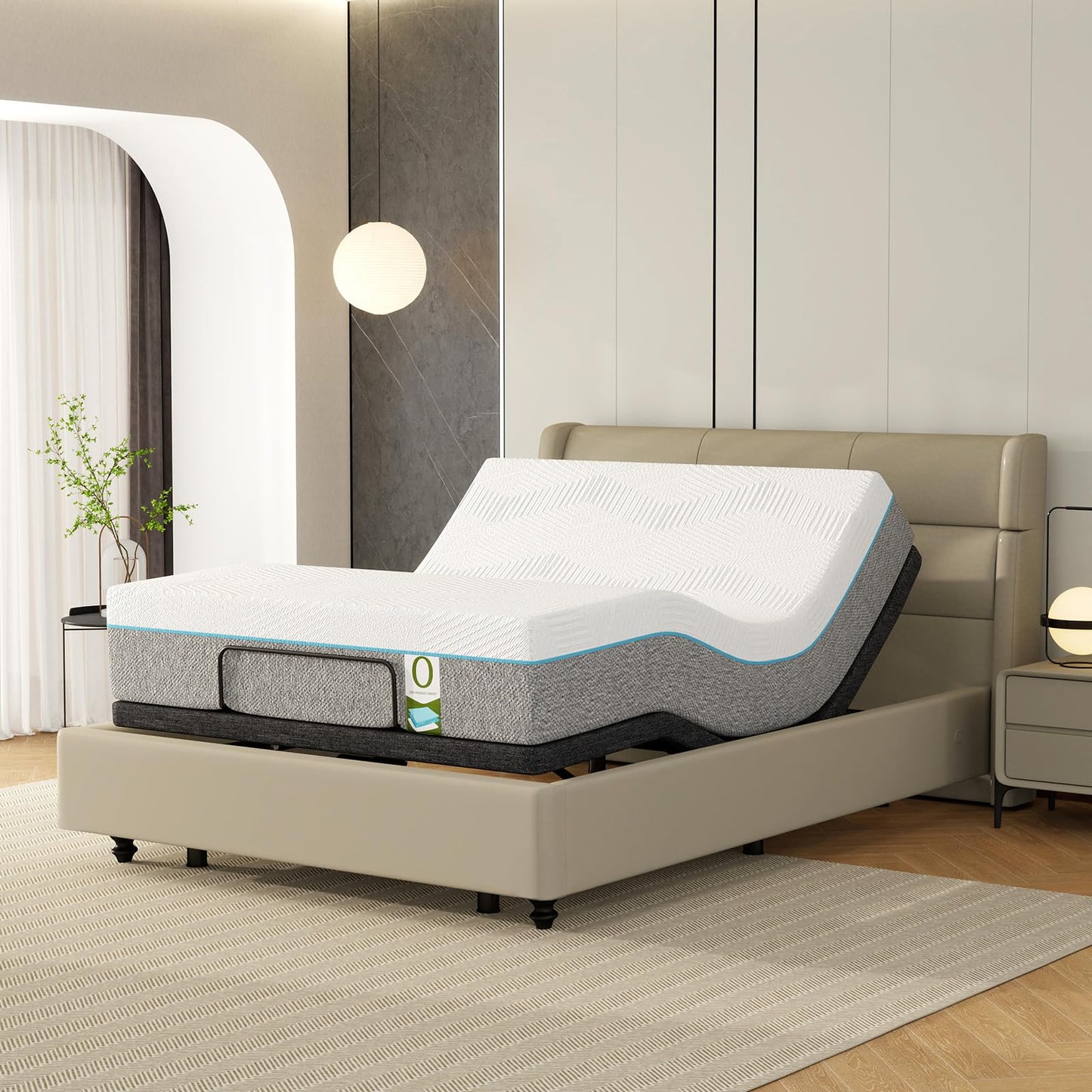 Vipbear Queen Adjustable Bed Frame