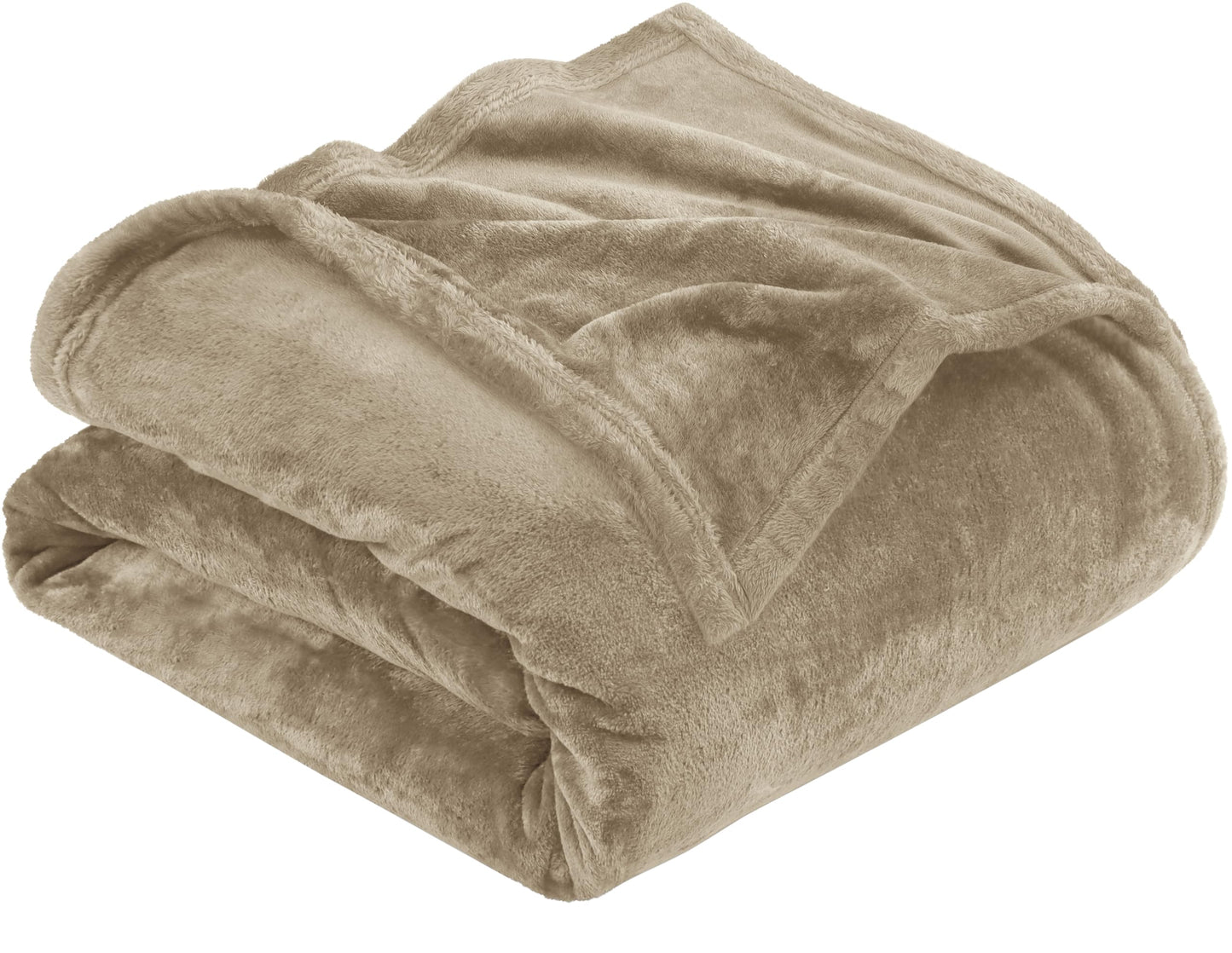 Utopia Bedding Grey Fleece Blanket