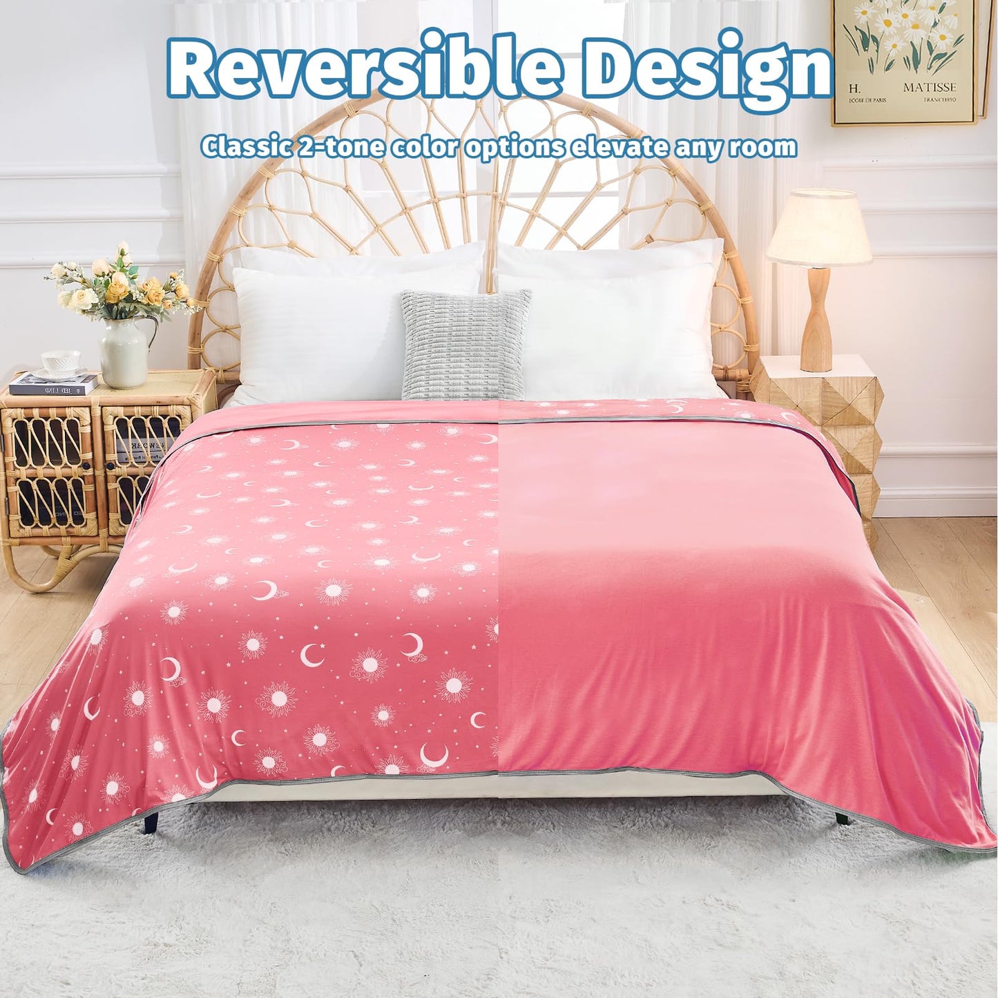 inhand Cooling Blanket – Queen, Dark Grey-Sky