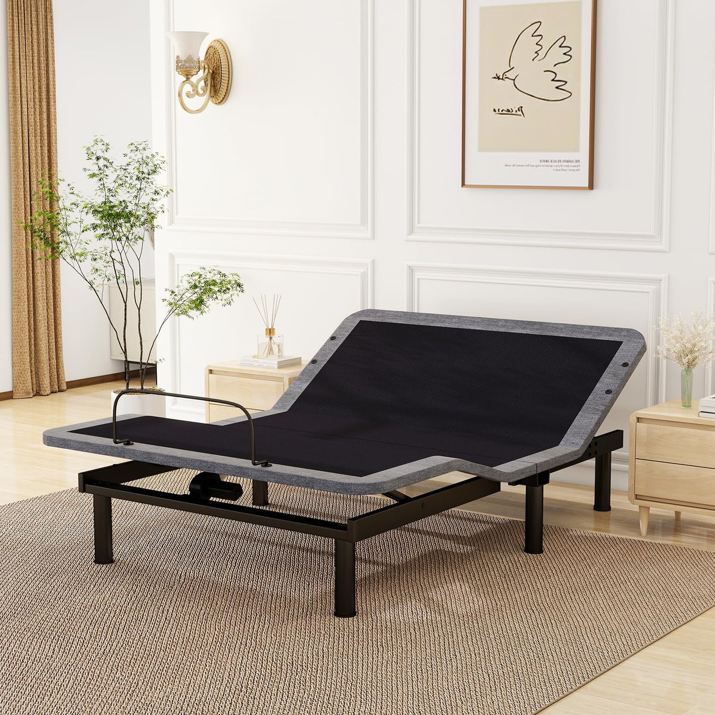Vipbear Queen Adjustable Bed Frame