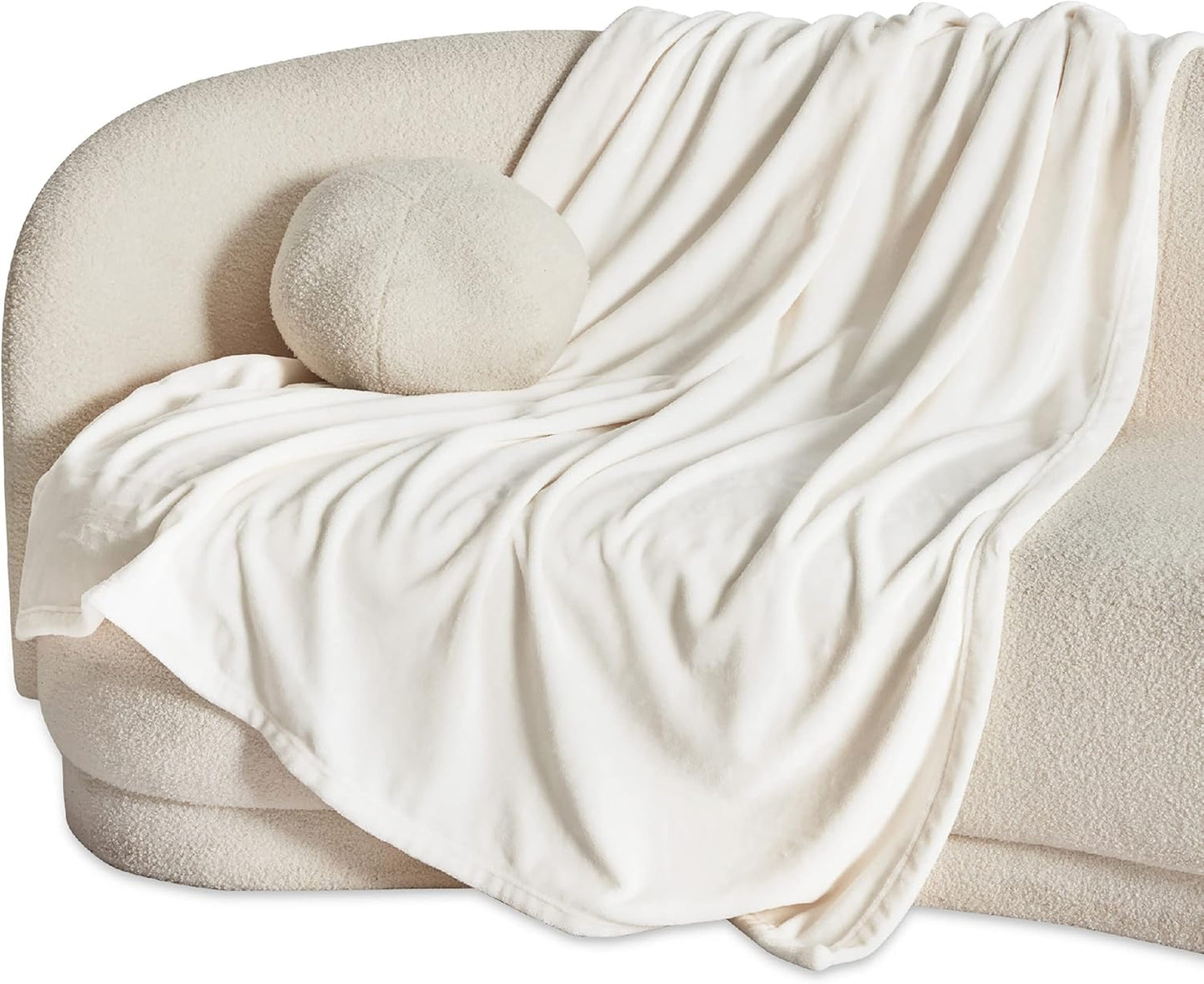 Bedsure GentleSoft Fleece Blanket – King, Grey