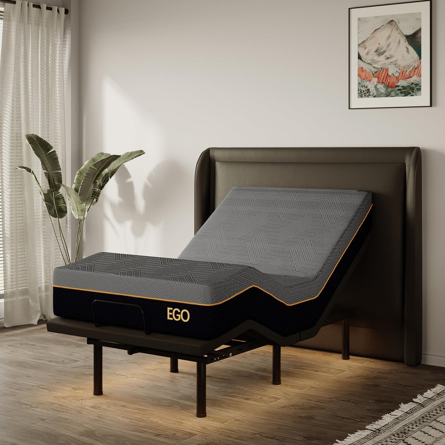Split King Adjustable Bed with Mattress