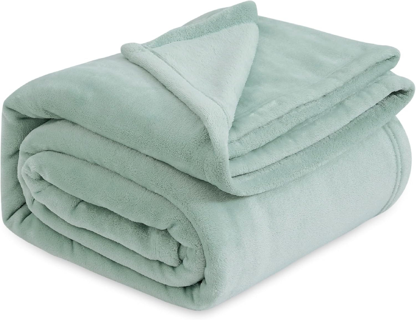 Bedsure GentleSoft Fleece Blanket – King, Grey
