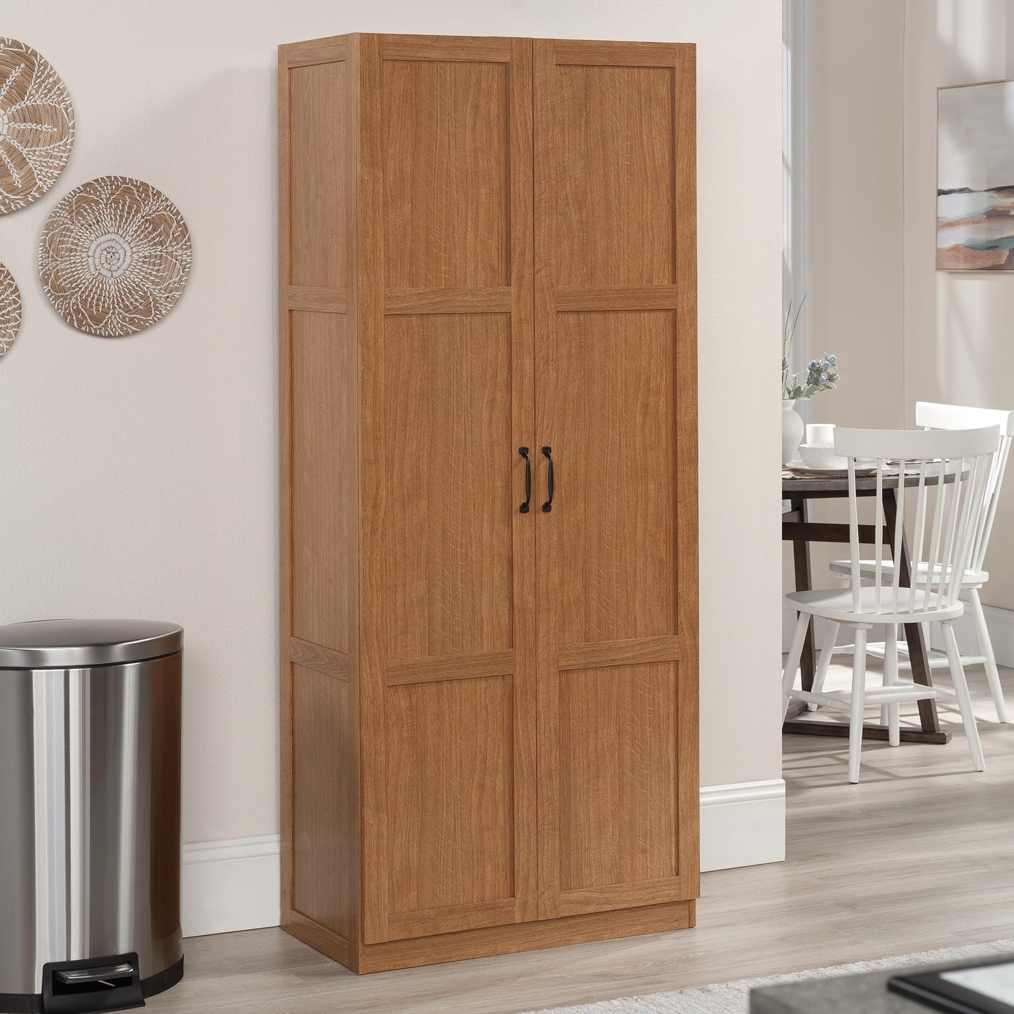 Sauder Select Storage Cabinet/ Pantry cabinets, White finish
