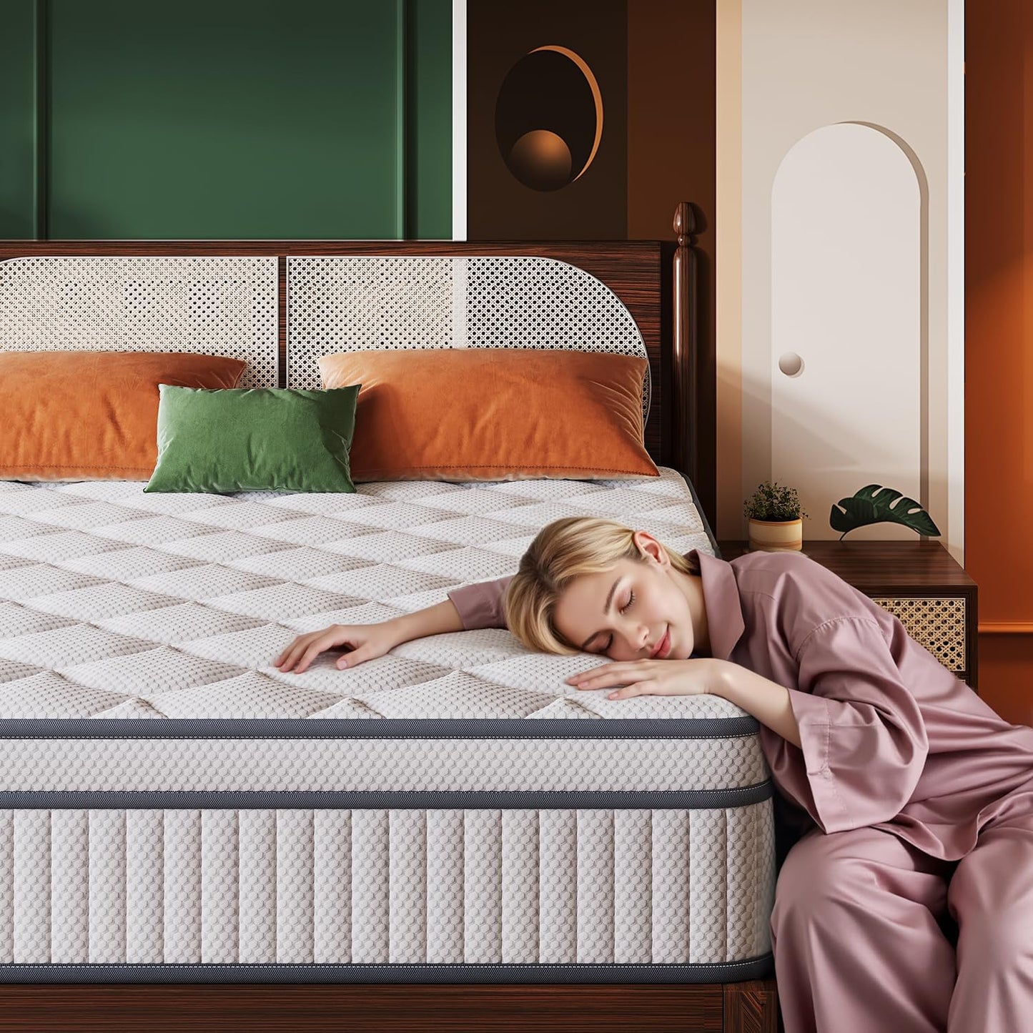 12" Full Memory Foam Hybrid Mattress