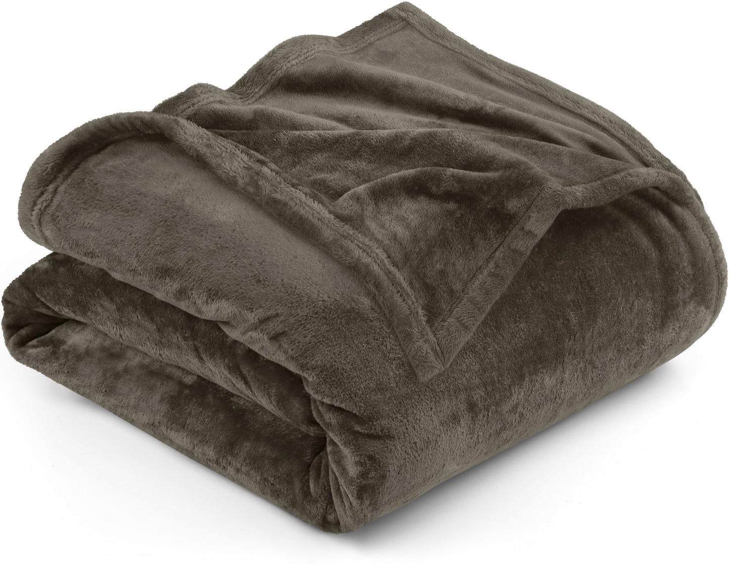 Utopia Bedding Grey Fleece Blanket