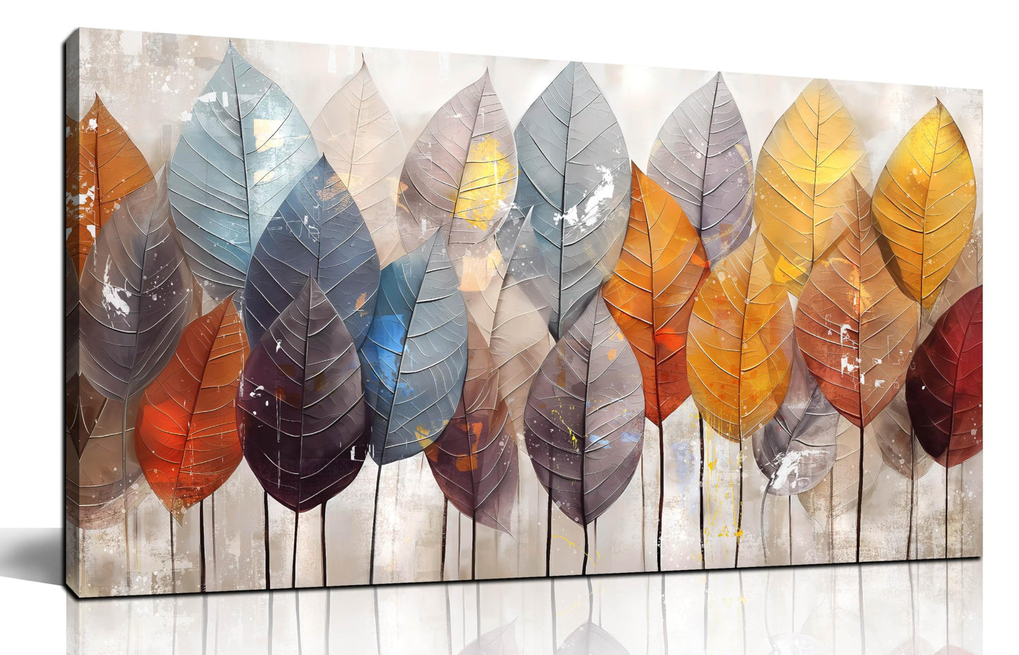 Ginkgo Tree Canvas Wall Art 48"x24"