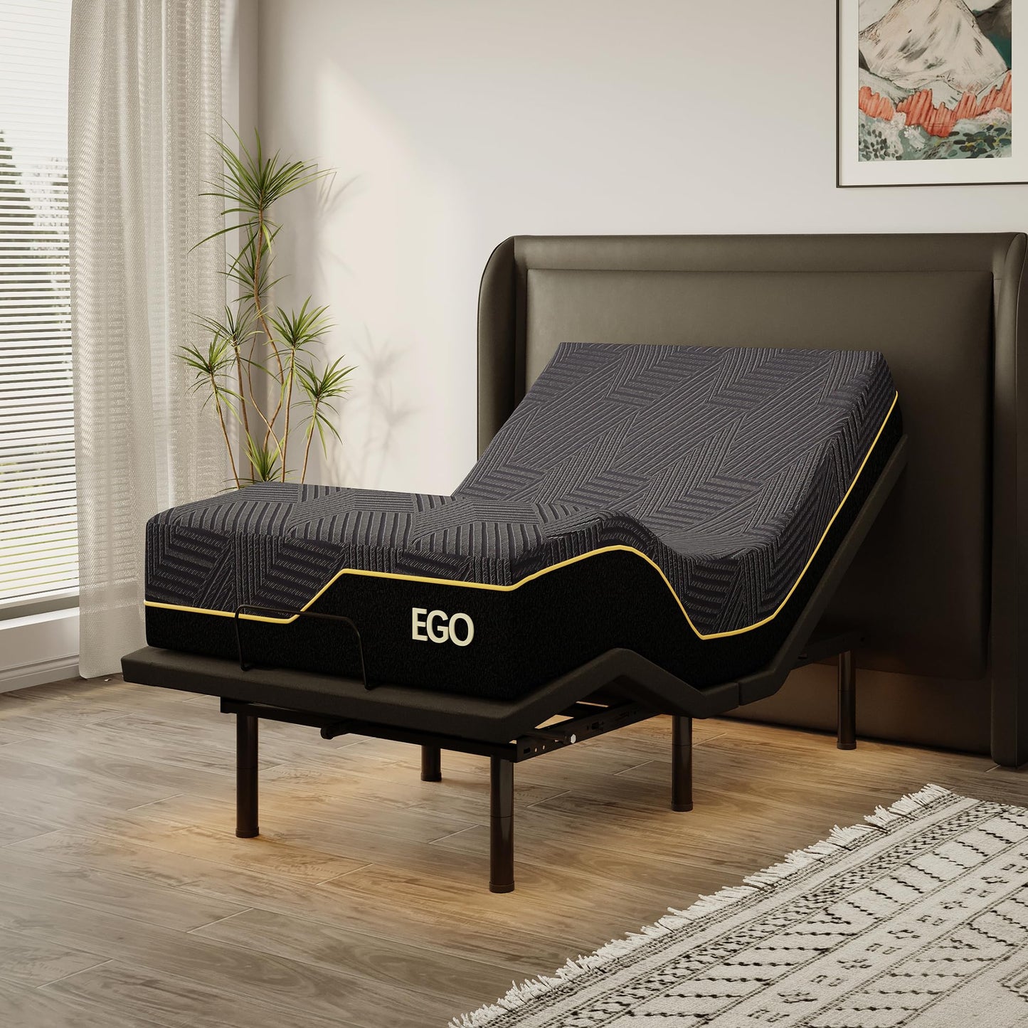 Split King Adjustable Bed with Mattress