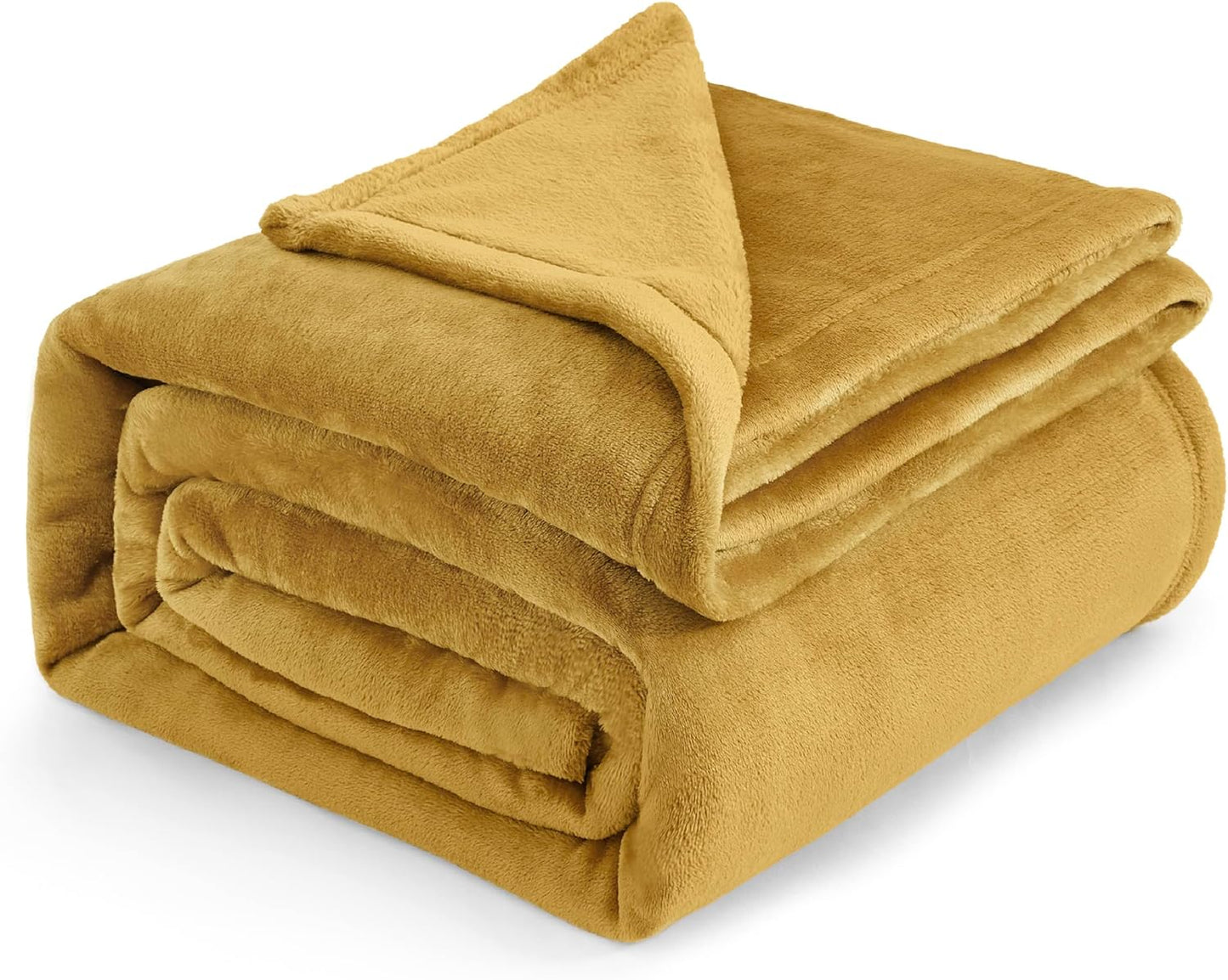 Bedsure GentleSoft Fleece Blanket – King, Grey