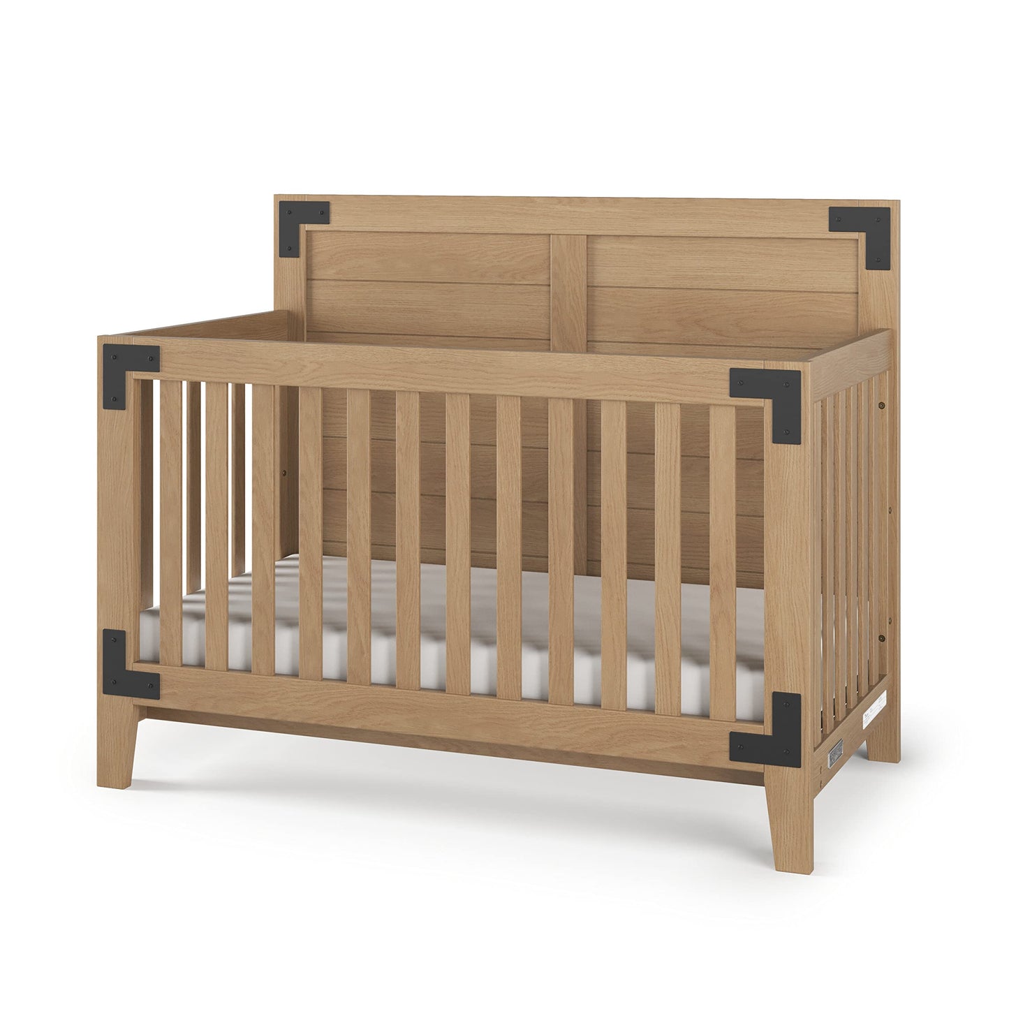 Child Craft Lucas 4-in-1 Convertible Crib – Nutmeg