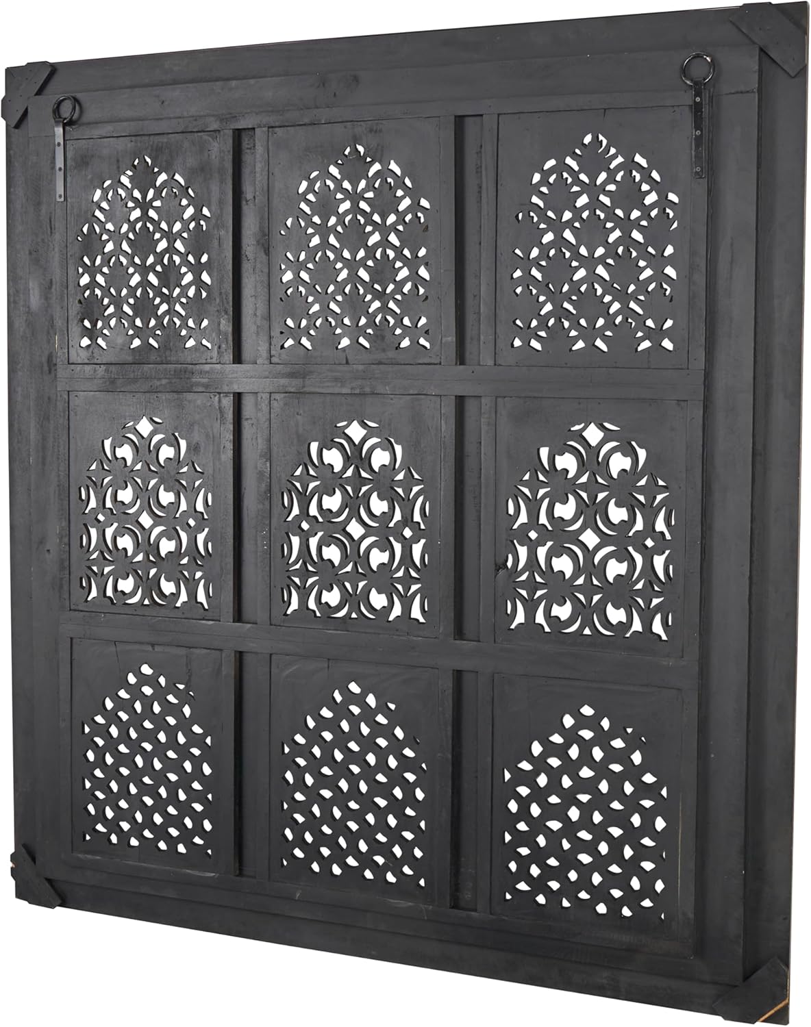 Deco 79 Mango Wood Wall Sculpture