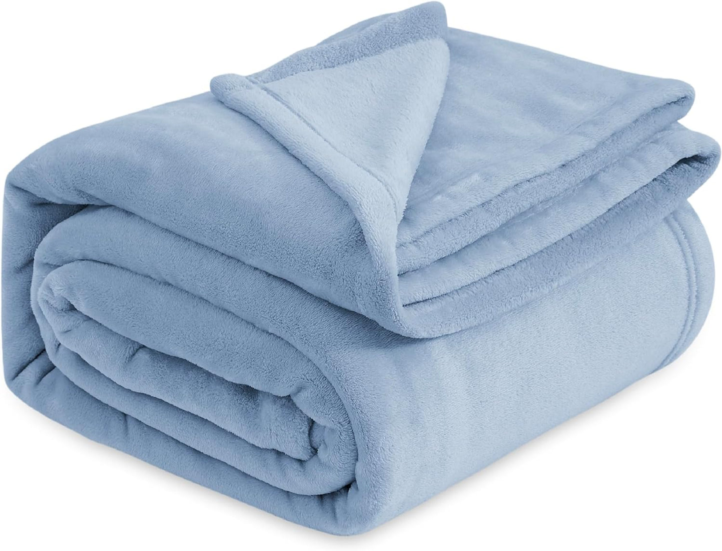 Bedsure GentleSoft Fleece Blanket – King, Grey