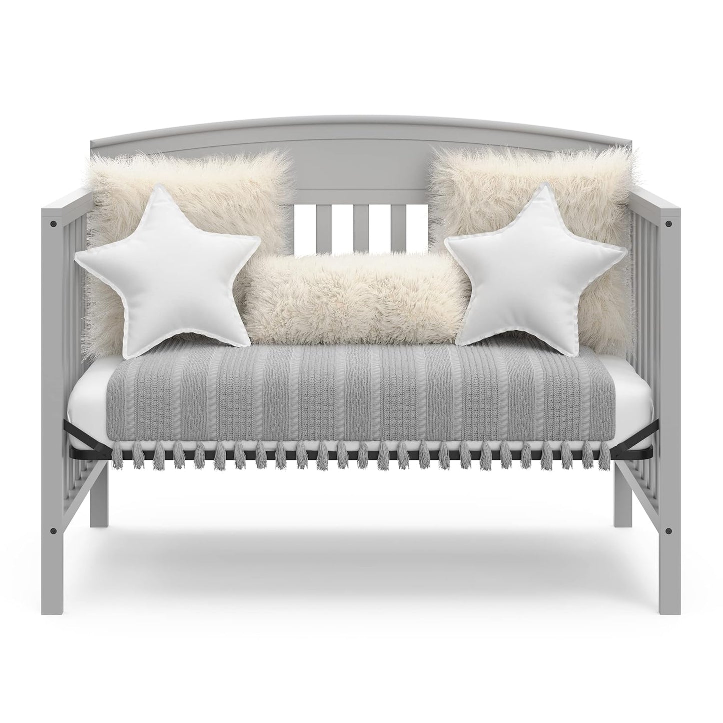 Graco Benton 5-in-1 Convertible Crib – Pebble Gray