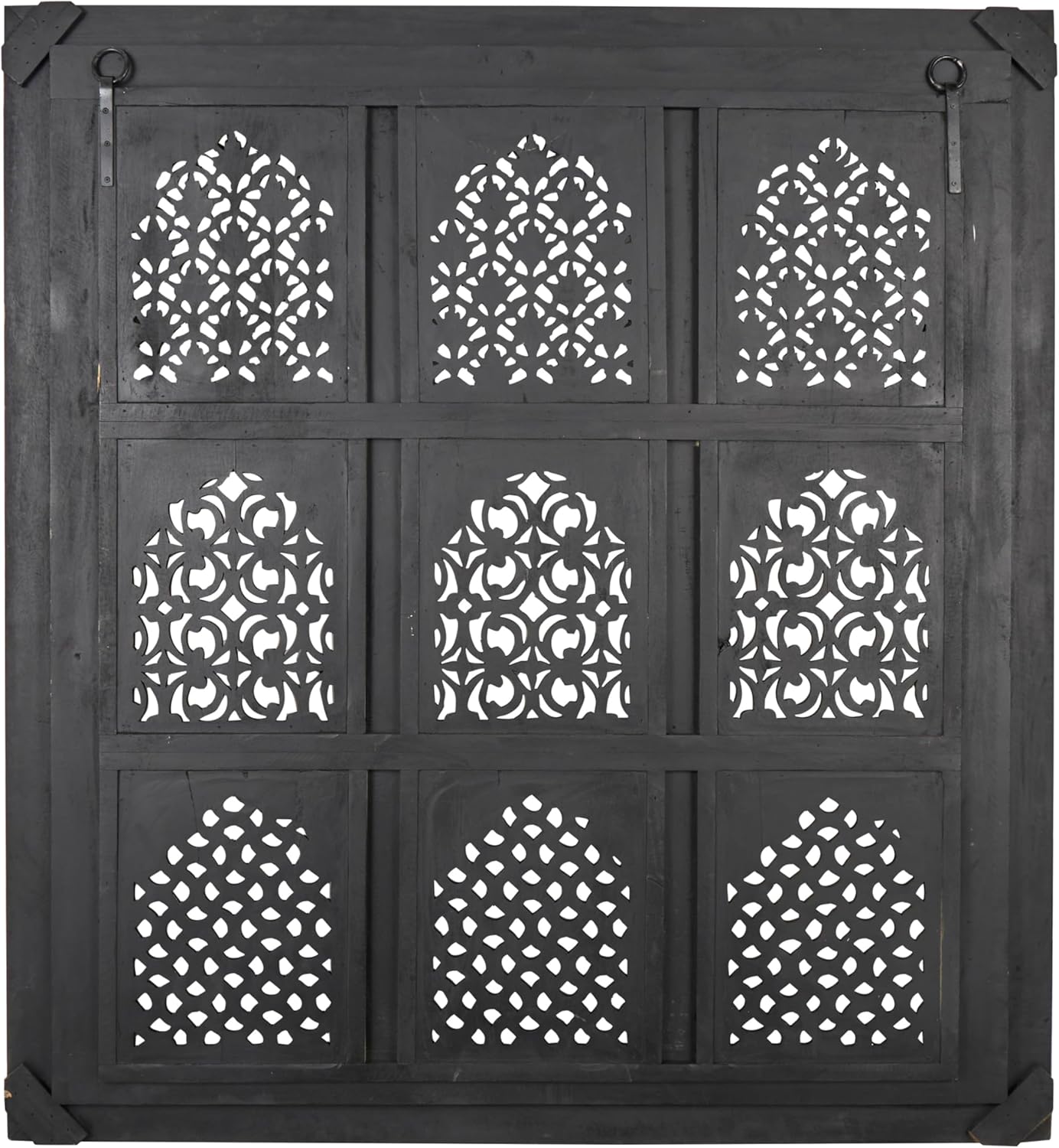 Deco 79 Mango Wood Wall Sculpture