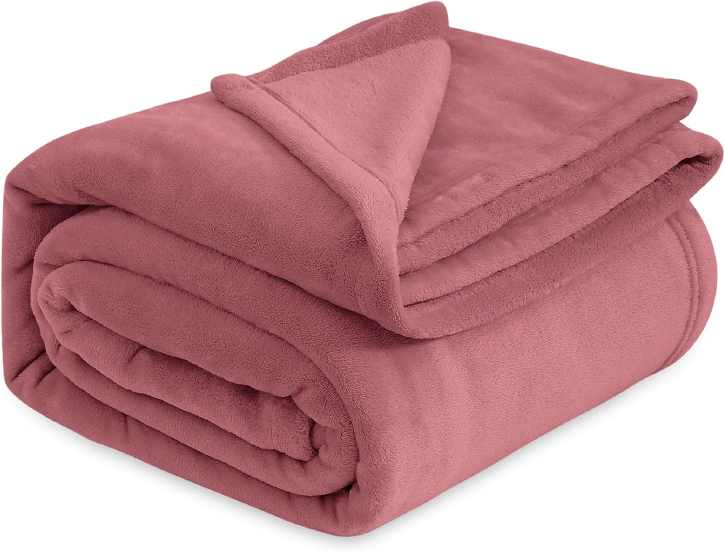 Bedsure GentleSoft Fleece Blanket – King, Grey