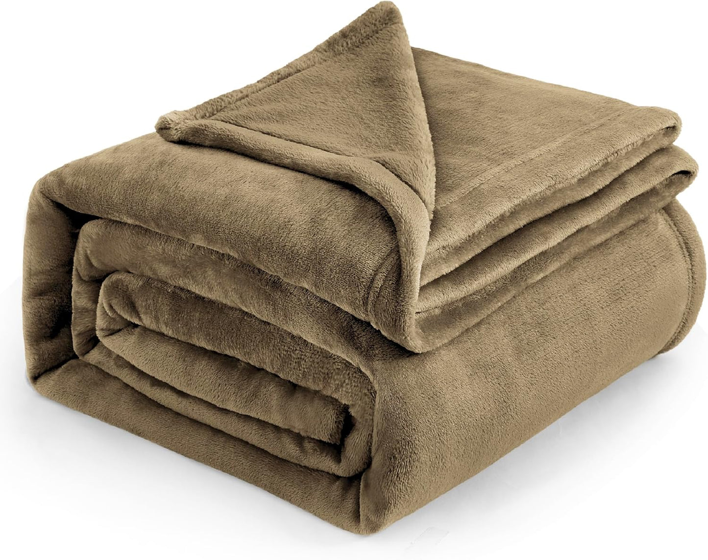 Bedsure GentleSoft Fleece Blanket – King, Grey