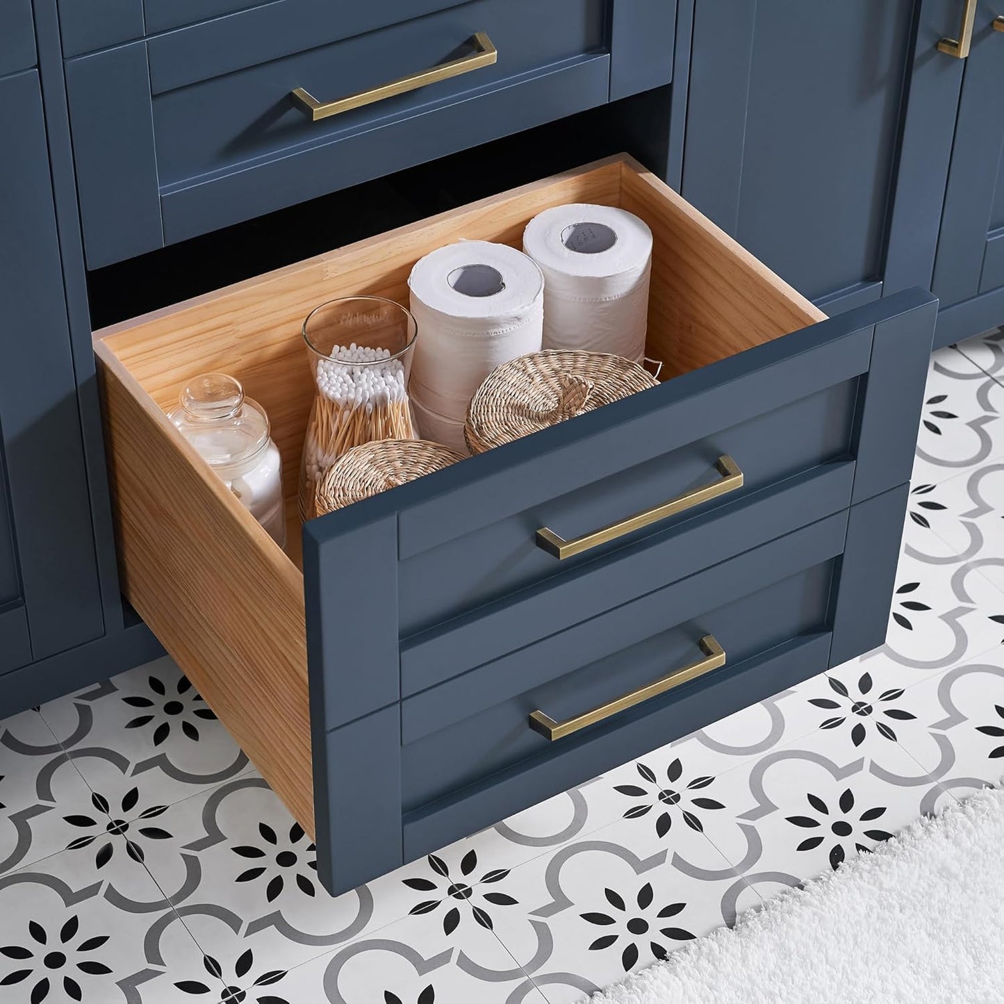 Tahoe 72" Double Vanity, Midnight Blue