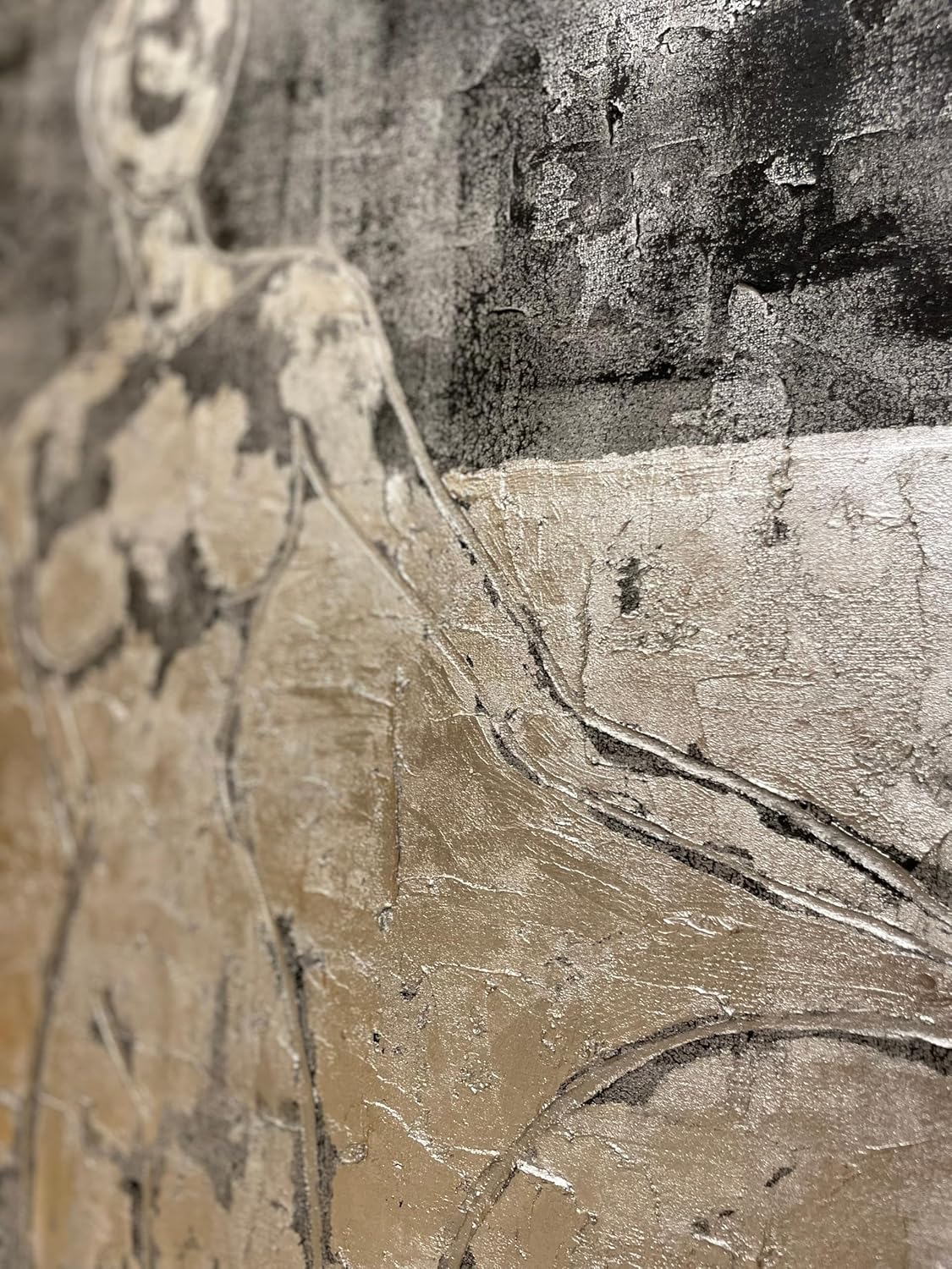 Two Diptych Mixed Media 55"x39"